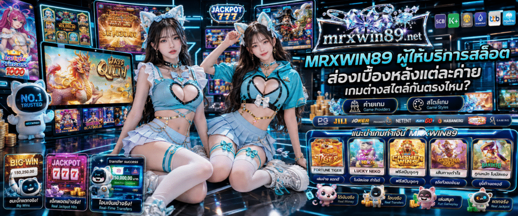 MRXWIN89 ผู้ให้บริการสล็อต เจาะลึกจุดเด่นและเปรียบเทียบสไตล์เกมจากค่ายชั้นนำต่างๆ